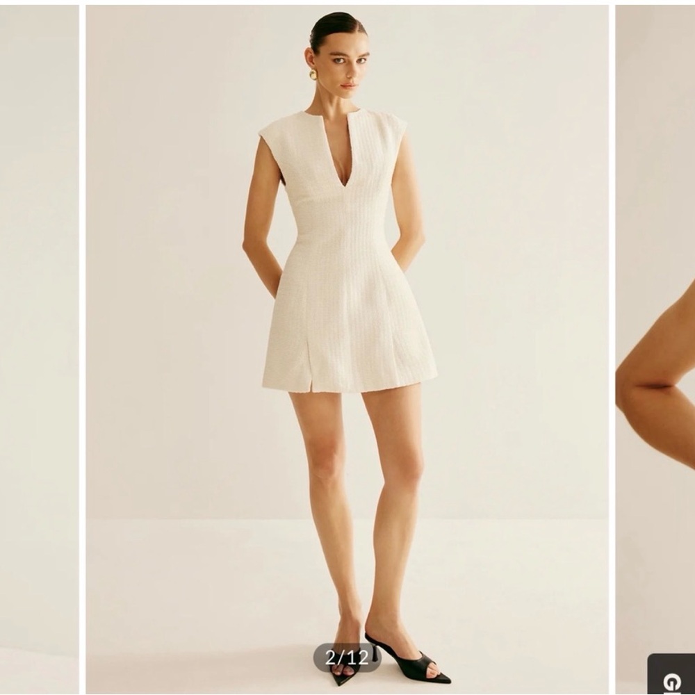 Commense Ivory Mini Dress